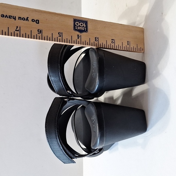 Naturalizer (NEW) Black Palmer Wedge Comfort Strappy Platform Sandal Size 9.5 - Picture 4 of 14